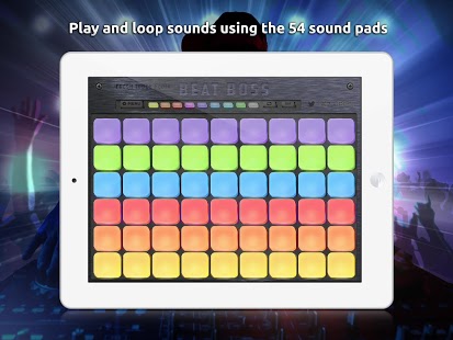 اسکرینشات 3 از محیط برنامه Beat Boss -Deep House- Sampler v1.0 برای اندروید