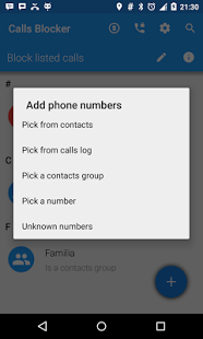 تصویر محیط Calls Blocker PRO v1.5.36 تصویر محیط Calls Blocker PRO v1.5.36