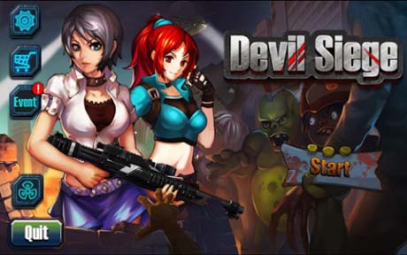 اسکرینشات 2 از محیط برنامه Devil Siege v1.2 برای اندروید