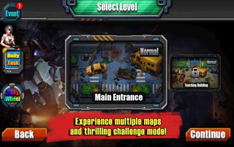 اسکرینشات 4 از محیط برنامه Devil Siege v1.2 برای اندروید