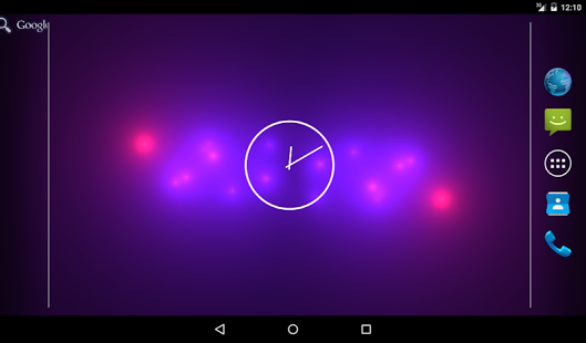 اسکرینشات 4 از محیط برنامه Fireball Live Wallpaper Pro v2.0.0 برای اندروید