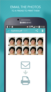 اسکرینشات 1 از محیط برنامه ID Photo Studio v3.2 برای اندروید