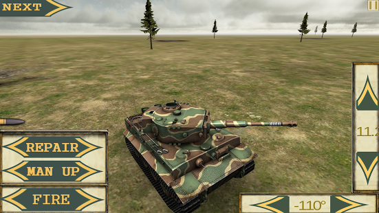 اسکرینشات 4 از محیط برنامه Steel Heroes : Tank Tactic v1.01 + data برای اندروید