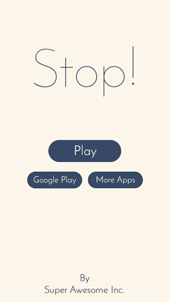 اسکرینشات 1 از محیط برنامه Stop! v1.1.1 برای اندروید