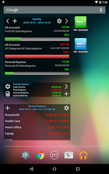 تصویر محیط Expense Manager Pro v3.6.4 تصویر محیط Expense Manager Pro v3.6.4