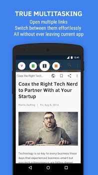 اسکرینشات 3 از محیط برنامه Flynx – Read the web smartly v2.1.1b1 برای اندروید