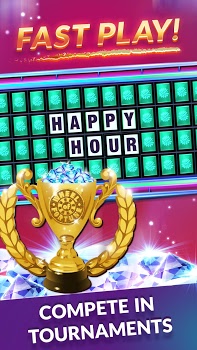 اسکرینشات 2 از محیط برنامه Wheel of Fortune Free Play v3.24.1 برای اندروید