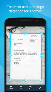 اسکرینشات 3 از محیط برنامه Quick PDF Scanner برای اندروید