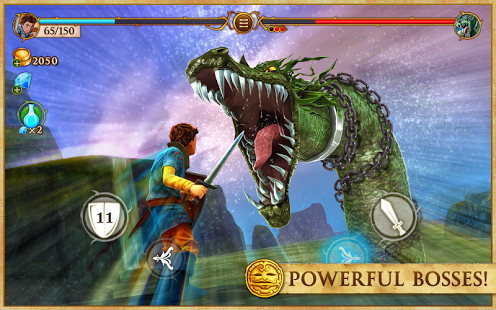 اسکرینشات 1 از محیط برنامه Beast Quest v1.0.3 برای اندروید