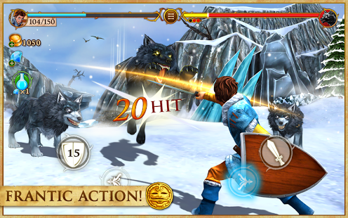اسکرینشات 2 از محیط برنامه Beast Quest v1.0.3 برای اندروید