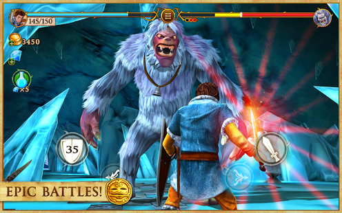 اسکرینشات 3 از محیط برنامه Beast Quest v1.0.3 برای اندروید