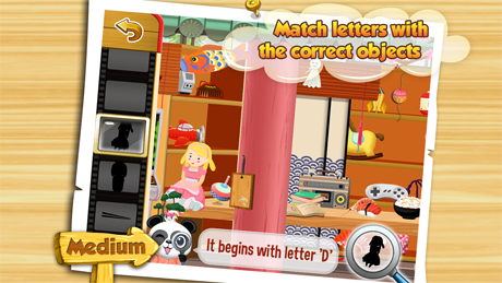 اسکرینشات 2 از محیط برنامه I Spy With Lola: Fun Word Game v1.6 برای اندروید