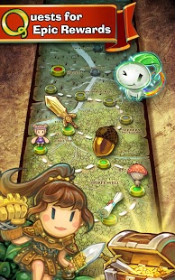 اسکرینشات 1 از محیط برنامه Little Raiders Robin’s Revenge v1.0.0 + data برای اندروید