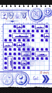 اسکرینشات 3 از محیط برنامه Naval Clash Battleship 2.4.6 برای اندروید