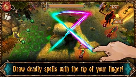 اسکرینشات 3 از محیط برنامه Spellcrafter v1.0.2 + data برای اندروید