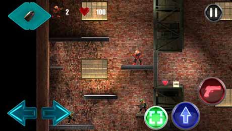 اسکرینشات 2 از محیط برنامه Undead Shooter v1.0 برای اندروید