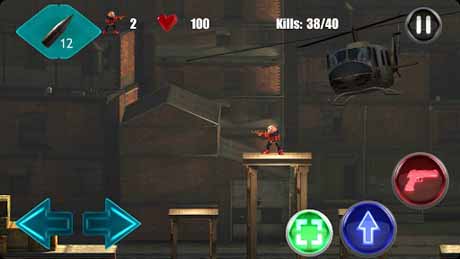 اسکرینشات 4 از محیط برنامه Undead Shooter v1.0 برای اندروید