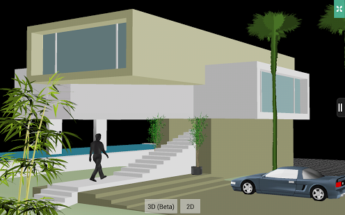 اسکرینشات 3 از محیط برنامه CAD Touch Pro v5.0.9 برای اندروید