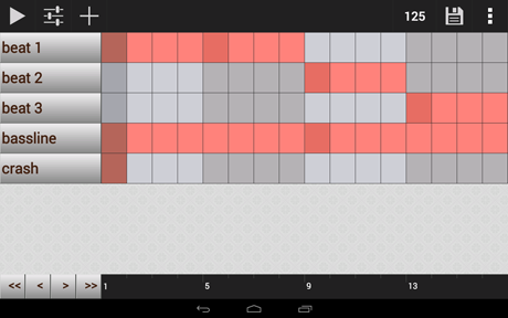 اسکرینشات 2 از محیط برنامه GrooveMixer Pro – Beat Studio v1.6.5 برای اندروید