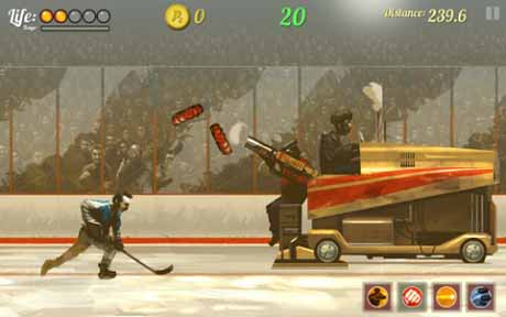 اسکرینشات 1 از محیط برنامه Super Puck Jam v1.25 برای اندروید