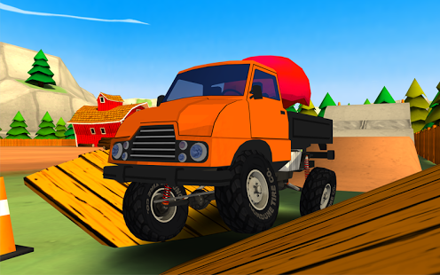 اسکرینشات 2 از محیط برنامه Truck Trials 2: Farm House 4×4 v1.0.1 برای اندروید