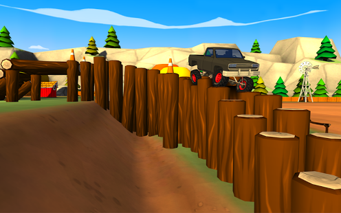 اسکرینشات 4 از محیط برنامه Truck Trials 2: Farm House 4×4 v1.0.1 برای اندروید