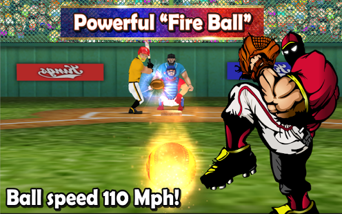 اسکرینشات 1 از محیط برنامه Baseball Kings 2015 ! v1.5 برای اندروید