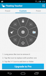 تصویر محیط Floating Toucher Premium v3.1.1 تصویر محیط Floating Toucher Premium v3.1.1
