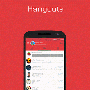 اسکرینشات 4 از محیط برنامه MOAR Red v1.1 برای اندروید