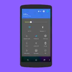 اسکرینشات 3 از محیط برنامه Multi UI CM12 Theme v1.0 برای اندروید