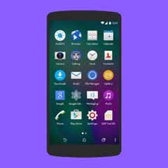 اسکرینشات 2 از محیط برنامه Multi UI CM12 Theme v1.0 برای اندروید