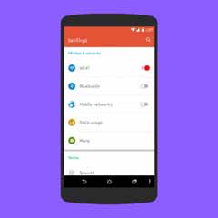 اسکرینشات 4 از محیط برنامه Multi UI CM12 Theme v1.0 برای اندروید