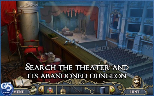 اسکرینشات 2 از محیط برنامه Mystery of the Opera (Full) v1.2 + data برای اندروید