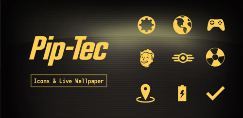 PipTec Amber Icons & Live Wall v1.0.3 Pip-pet