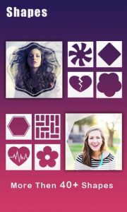 اسکرینشات 2 از محیط برنامه Insta Shape Maker برای اندروید