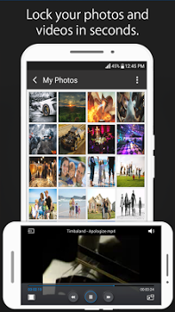اسکرینشات 4 از محیط برنامه All-in-One Vault Pro v1.1.1 برای اندروید