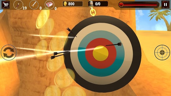 اسکرینشات 5 از محیط برنامه Clash of Egyptian Archers v1.6 برای اندروید