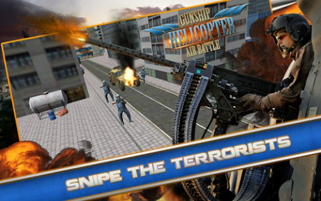 تصویر محیط Gunship Helicopter:Air battle v1.0 تصویر محیط Gunship Helicopter:Air battle v1.0