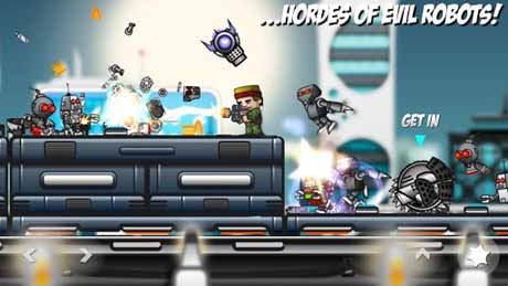 اسکرینشات 3 از محیط برنامه Storm the Train v1.7.4 برای اندروید