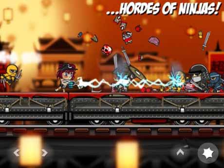اسکرینشات 4 از محیط برنامه Storm the Train v1.7.4 برای اندروید