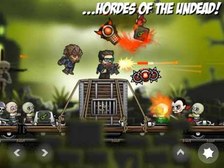 اسکرینشات 2 از محیط برنامه Storm the Train v1.7.4 برای اندروید