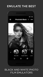 اسکرینشات 1 از محیط برنامه Photo Editor Black and White v1.0.17 برای اندروید