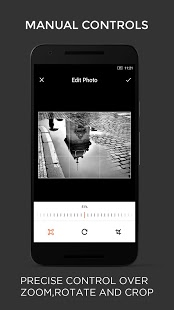 اسکرینشات 2 از محیط برنامه Photo Editor Black and White v1.0.17 برای اندروید