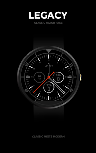 اسکرینشات 2 از محیط برنامه Legacy Watch Face v1.1.0 برای اندروید