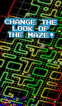اسکرینشات 5 از محیط برنامه PAC-MAN 256 – Endless Maze v2.0.2 برای اندروید
