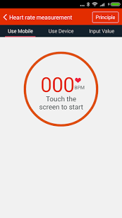 اسکرینشات 2 از محیط برنامه iCare Heart Rate Monitor Pro v2.5.5 برای اندروید