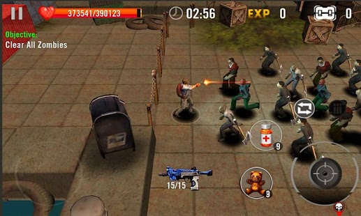 اسکرینشات 5 از محیط برنامه Zombie Overkill 3D v1.0.4 برای اندروید