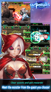اسکرینشات 1 از محیط برنامه Tap knights : princess quest v1.23 برای اندروید