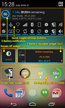 اسکرینشات 2 از محیط برنامه 2 Battery Pro – Battery Saver v3.48 برای اندروید