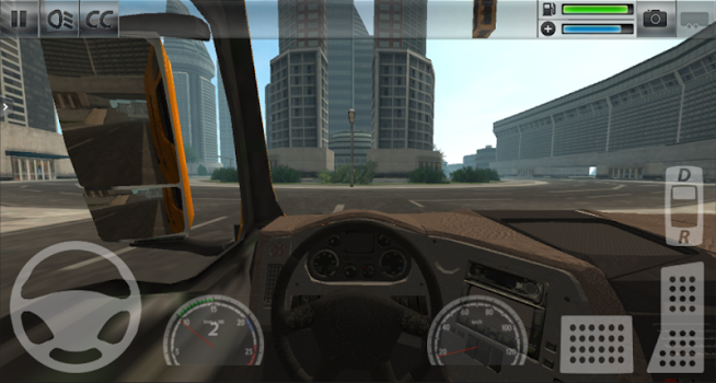 اسکرینشات 3 از محیط برنامه Truck Simulator : City v1.4 برای اندروید